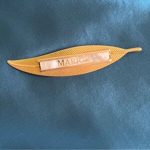 Gold Leaf Marion Brooch